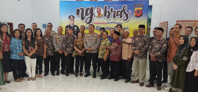 Ketpot; Kegiatan Ngobras Kapolres Ciamis bersama FKUB