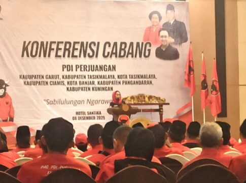 Cucu Bung Karno, Puti Guntur Soekarno Resmi Buka Konfercab PDI Perjuangan se-Priangan Timur di Tasikmalaya