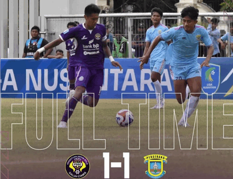 PSGC Ciamis Ditahan Perserang 1-1