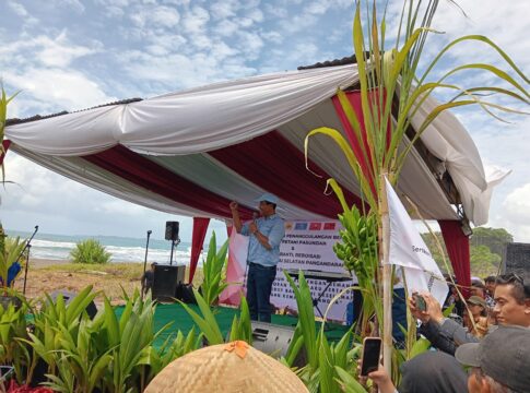sekjen spp agustiana Pantai pangandaran@fokusjabar.id