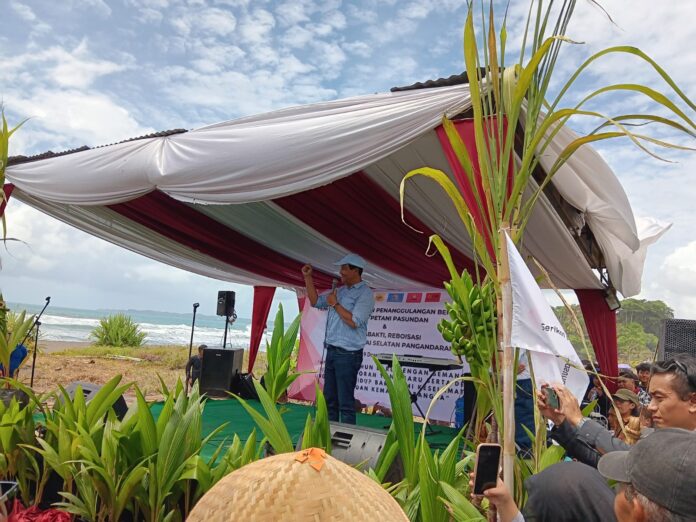 sekjen spp agustiana Pantai pangandaran@fokusjabar.id