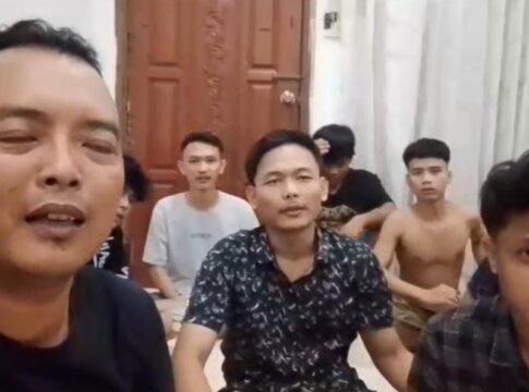 Tangkapan Layar Unggahan Video Viral Warga Tasikmalaya Diduga Menjadi Korban TPPO di Kamboja