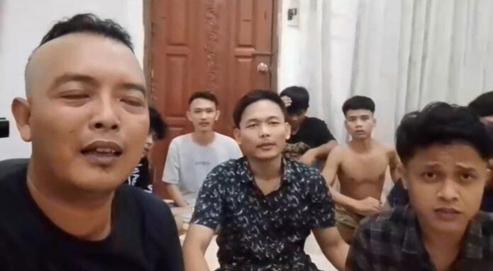 Tangkapan Layar Unggahan Video Viral Warga Tasikmalaya Diduga Menjadi Korban TPPO di Kamboja