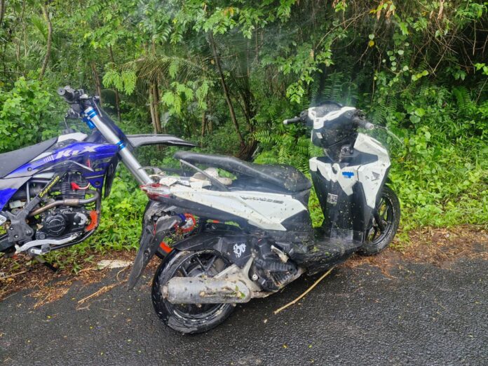 Motor Masuk Jurang Pangandaran, FOKUSJabar.id