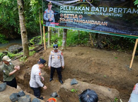 polres pangandaran jembatan setia@fokusjabar.id