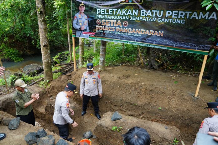 Kapolres Pangandaran polres pangandaran jembatan setia@fokusjabar.id