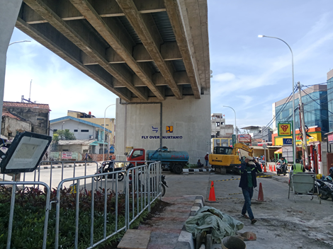 Flyover Nurtanio FOKUSJabar.id