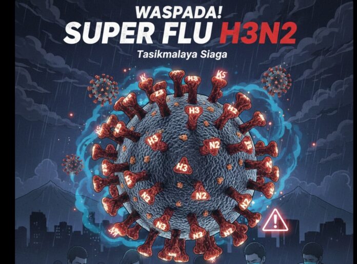 Ancaman Super Flu H3N2 Mengintai, Dinkes Tasikmalaya Imbau Warga Waspada