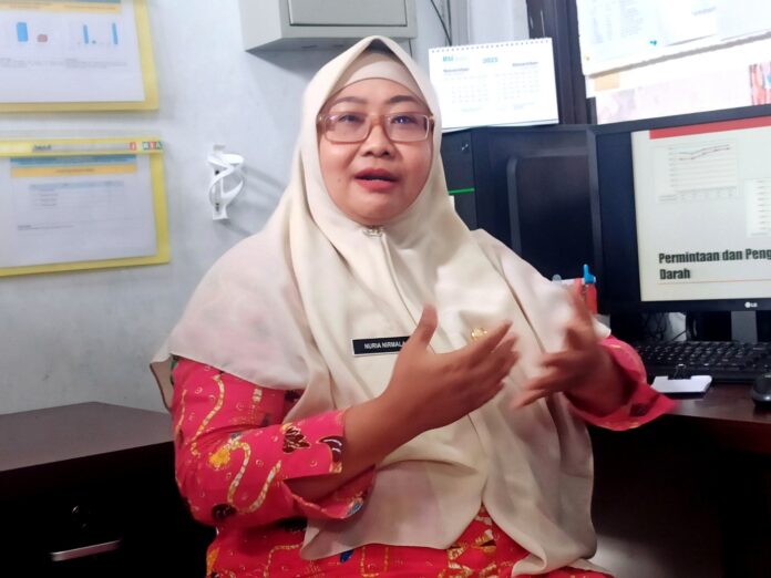 Penanggungjawab BDRS RSUD KHZ Musthafa Kabupaten Tasikmalaya, Jawa Barat, dr. Nuria Nirmala.