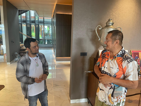 Bandung, FOKUSJabar.id : Panji Petualang di Kediaman Hartono Soekwanto