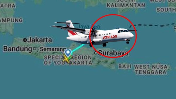 Pesawat ATR 42-500 fokusjabar.id