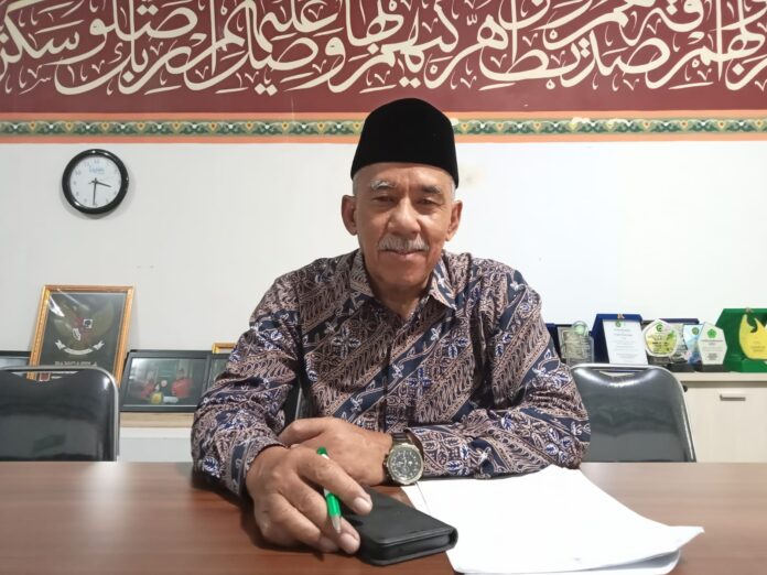 Ket foto : Ketua Baznas Kota Tasikmalaya H. Nasihin (fokusjabar/Seda) Tasikmalaya, FOKUSJabar.id