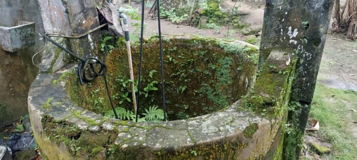 Poto: Penampakan sumur tua di wilayah desa Paledah kabupaten Pangandaran Pangandaran, FOKUSJabar.id