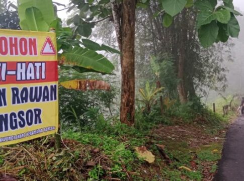 Tebing Longsor Kawunglarang fokusjabar.id