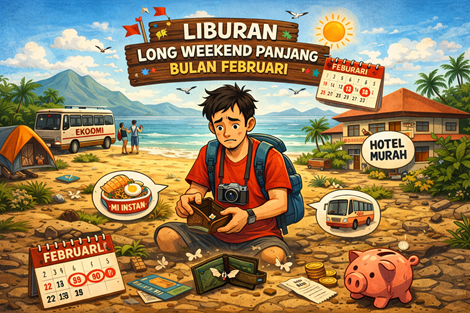 Dompet Tipis? Ini Strategi Liburan Saat Long Weekend 14–17 Februari
