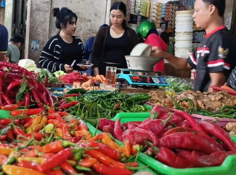 cabai merah Pasar Manis Ciamis fokusjabar.id