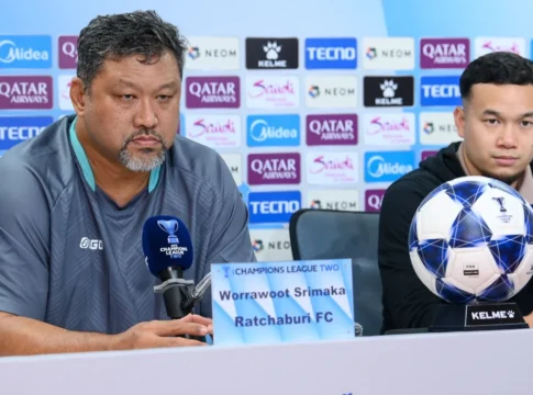 pelatih Ratchaburi FC, Worrawoot Srimaka fokusjabar.id