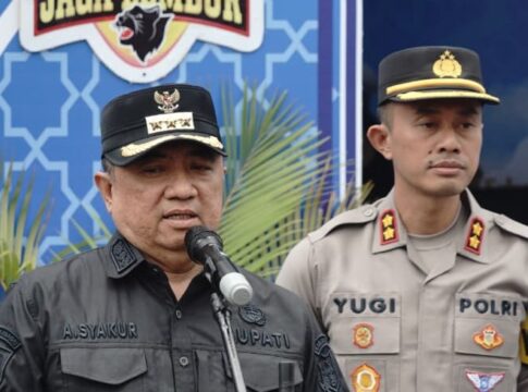 Bupati garut Takbiran fokusjabar.id