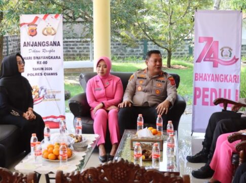 Polres Ciamis anjangsana fokusjabar.id