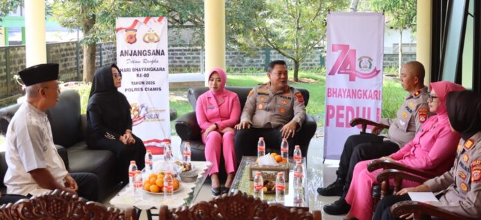 Polres Ciamis anjangsana fokusjabar.id