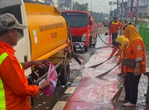 DLH Bekasi trotoar fokusjabar.id