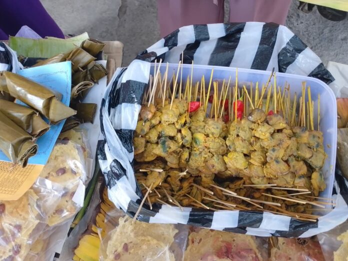 Poto: Penampakan sate totok Kalipucang Pangandaran Pangandaran, FOKUSJabar.id
