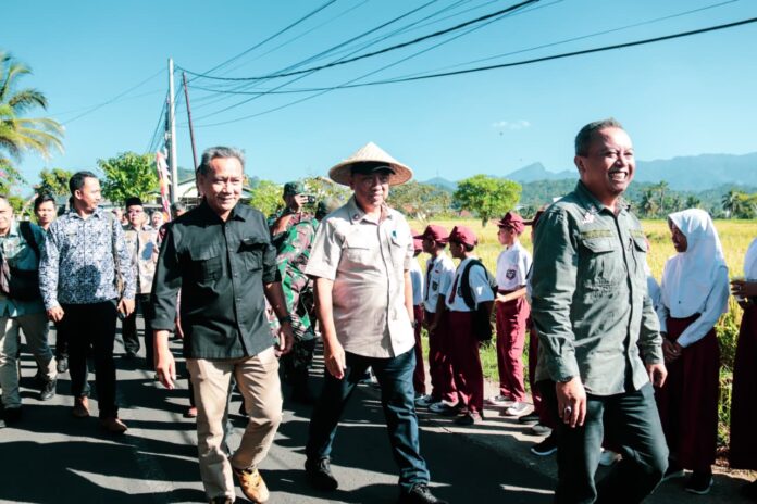 Ketfot: Panen Raya Pertanian PSRLB kedua kalinya di kawasan TPS3R Desa Cisadap CIAMIS, FOKUSJabar.id