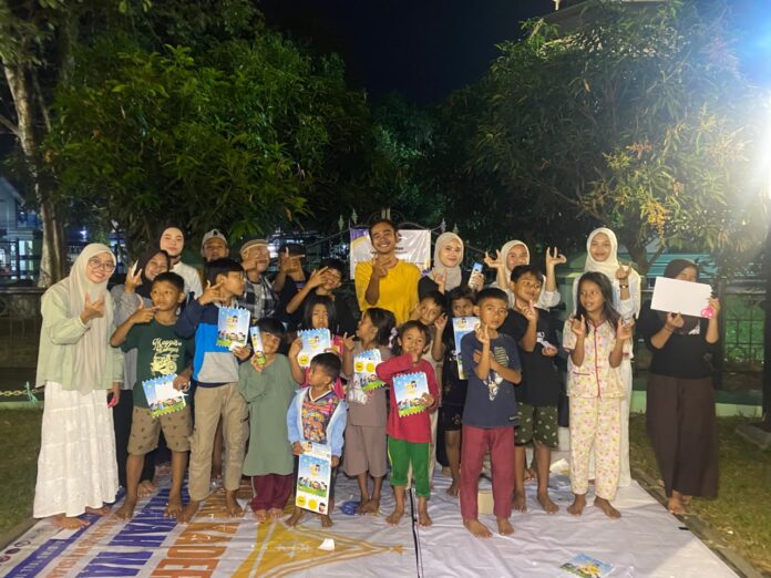 Belajar Menabung Lewat Cerita Bergambar, Program Universitas Galuh Sentuh Anak Jalanan CIAMIS, FOKUSJabar.id