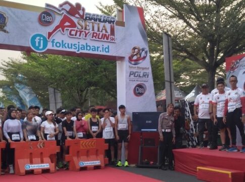 Banjar Setia Run City Bhayangkara fokusjabar.id