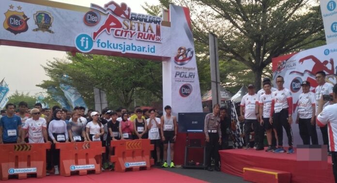 Banjar Setia Run City Bhayangkara fokusjabar.id