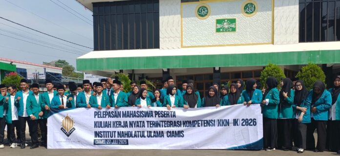 Ketpot: Peserta KKN Mahasiswa INU Ciamis CIAMIS, FOKUSjabar.id