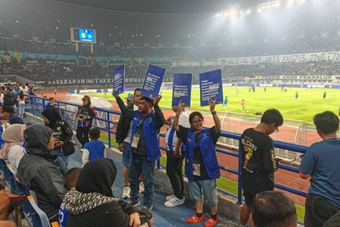Foto: Program Zero Waste to Landfill Persib Berhasil Kelola 65 Ton Sampah Sepanjang Musim. (Media Officer Persib) BANDUNG, FOKUSJabar.id
