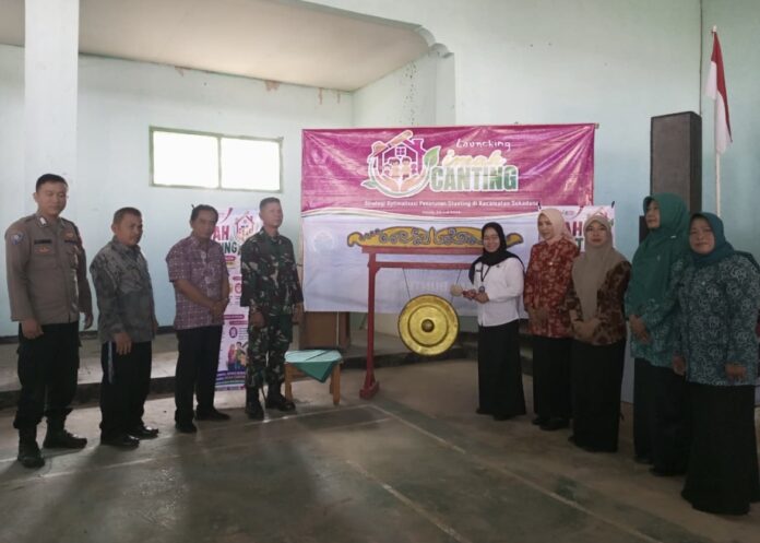 Ketfot: Kecamatan Sukadana Launching Imah Canting CIAMIS, FOKUSJabar.id