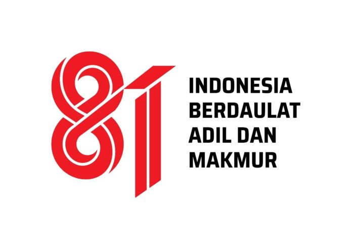 Logo HUT ke-81 Republik Indonesia. DEPOK, FOKUSJabar.id