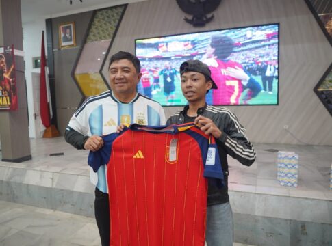 Bupati Garut Nobar Piala Dunia fokusjabar.id