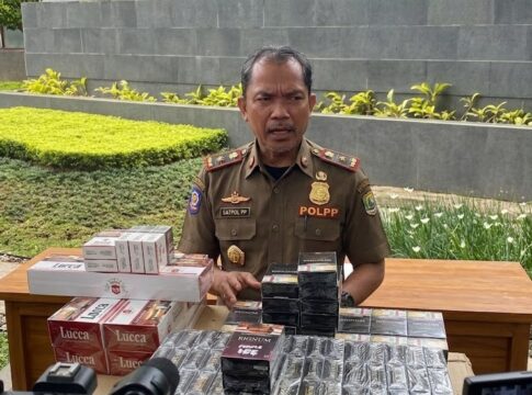 satpol pp rokok ilegal fokusjabar.id