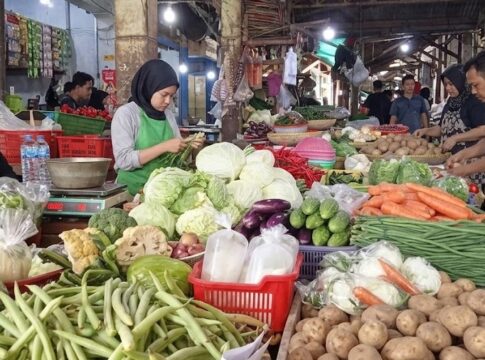 kacang panjang pasar manis ciamis fokusjabar.id