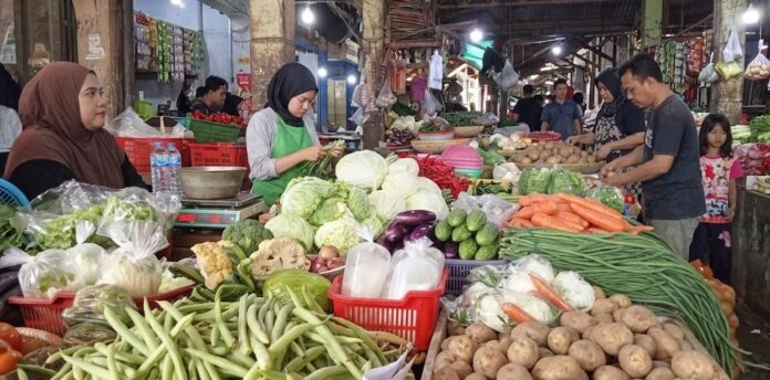 kacang panjang pasar manis ciamis fokusjabar.id