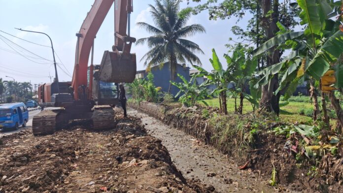 Pemkab Bogor Lanjutkan Normalisasi Kali Kemang Untuk Atasi Pendangkalan Sungai BOGOR, FOKUSJabar.id