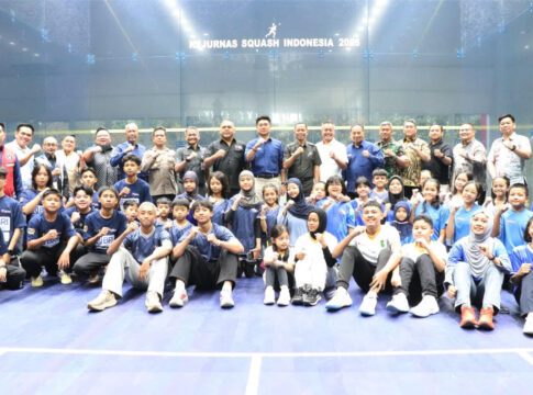 Kejurnas Squash fokusjabar.id