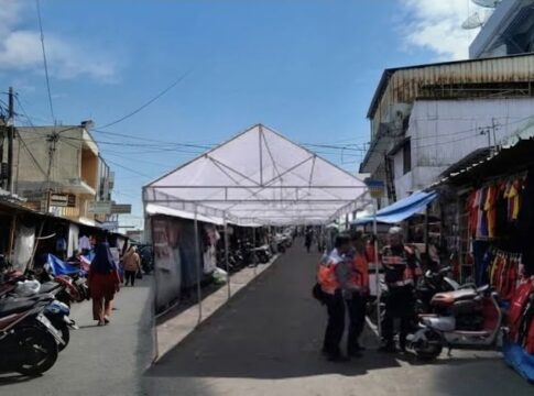 Jalan Pasar baru Garut fokusjabar.id