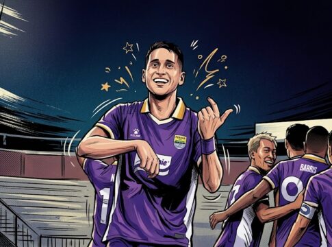 selebrasi luka menalo fokusjabar.id