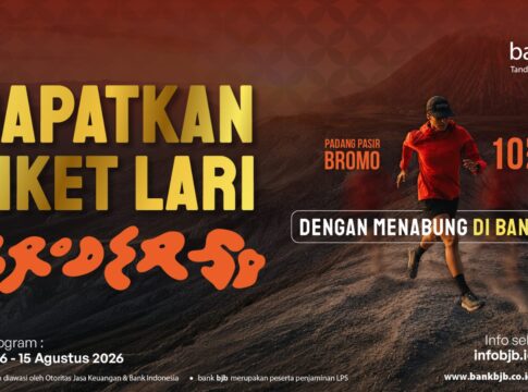 Menabung di bank bjb, Bisa Berlari Menjelajah Keindahan Bromo