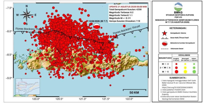 BMKG Gempa NTT fokusjabar.id