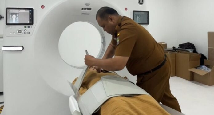 Ketpot : Unit CT Scan 64 Slice yang diterima RSUD Kabupaten Ciamis CIAMIS, FOKUSjabar.id