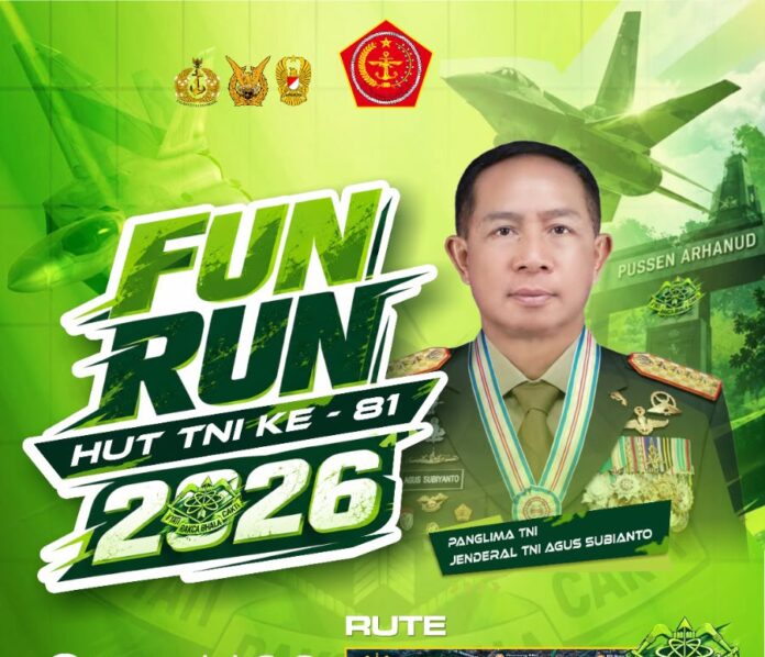 Fun Run HUT TNI ke-81 di Cimahi Targetkan Ribuan Peserta dan Rekor MU Fun Run HUT TNI ke-81 di Cimahi Targetkan Ribuan Peserta dan Rekor MU