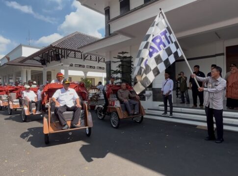 becak listrik prabowo fokusjabar.id