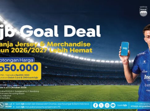 Bobotoh, Saatnya Lengkapi Koleksi PERSIB! Ada Diskon Rp50 Ribu dari bank bjb